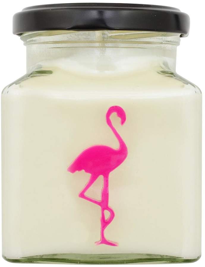 Flamingo Candles Rose & Marshmallow Jar Candle