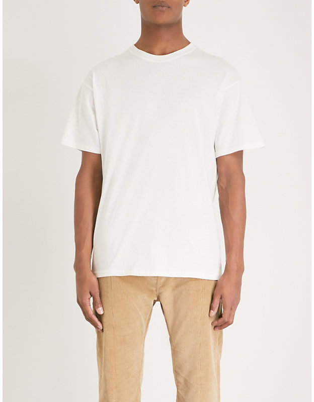 Represent Printed cotton-jersey T-shirt