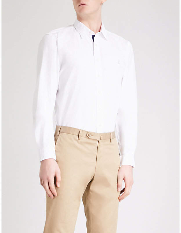 Snell classic-fit cotton shirt