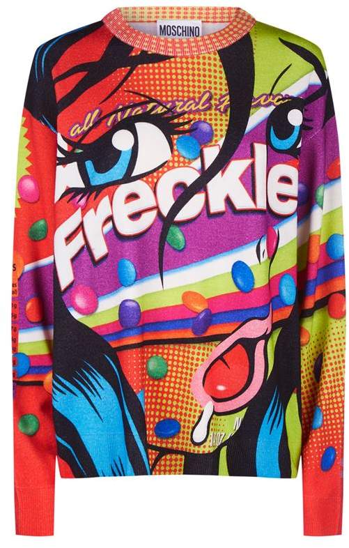 Candy Printed Sweater