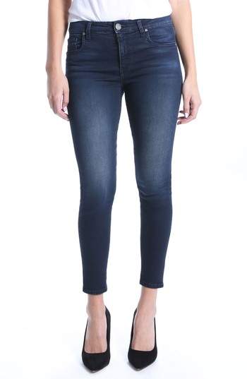 Donna High Rise Ankle Skinny Jeans