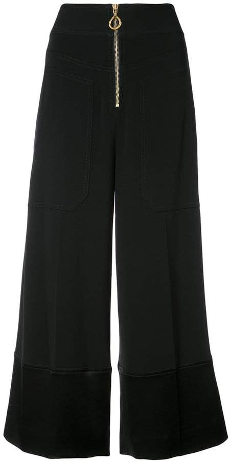 Hose mit weitem Bein