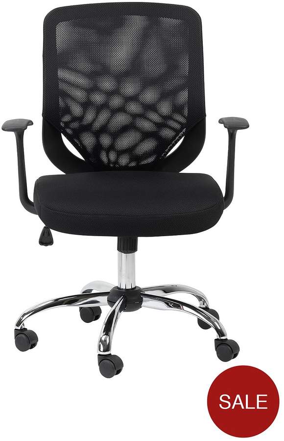 Atlanta Mesh Back Office Chair - Black