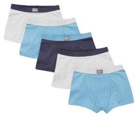 5 Pack of Marl Trunks with As New Technology