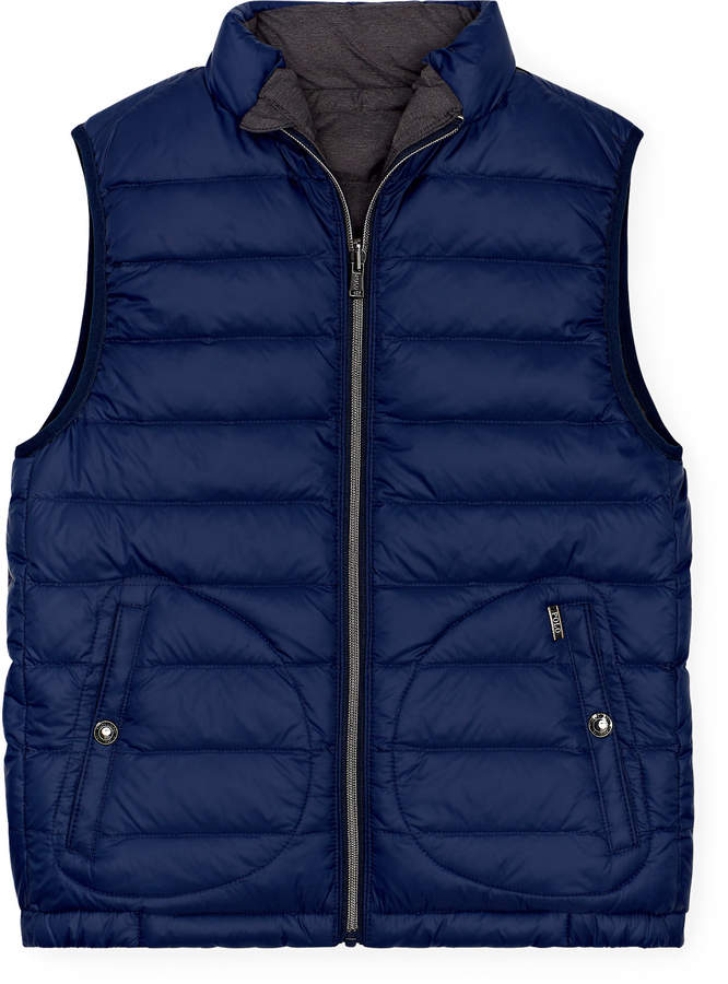 Reversible Quilted Down Vest