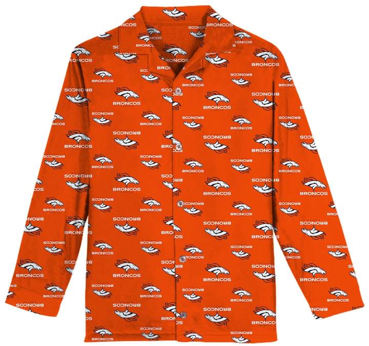 Boys 6-14 Denver Broncos Team Logo Pajama Set