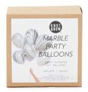 Marble Party Balloons/Set of 8
