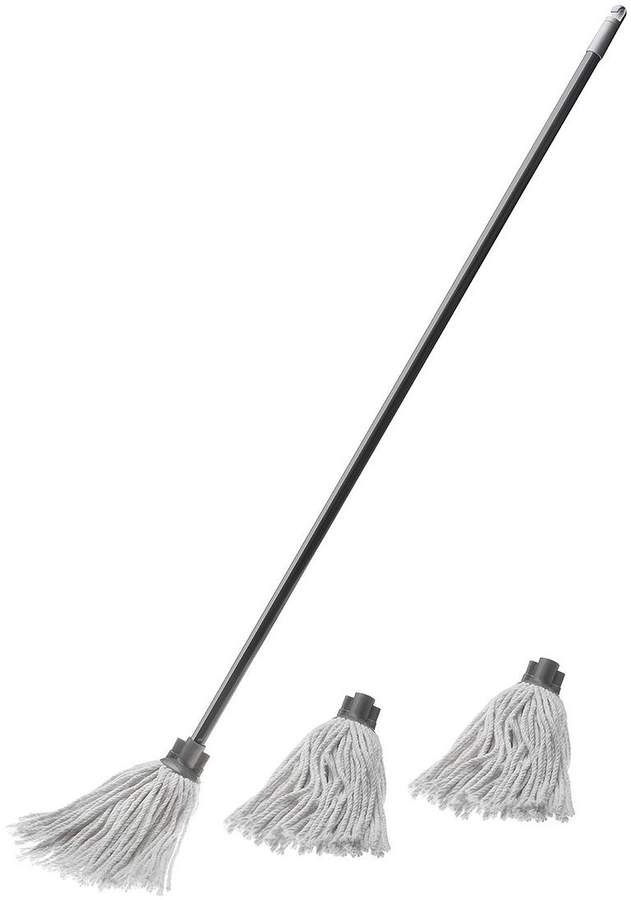 Cotton Mop With 2 Extra Mop Heads