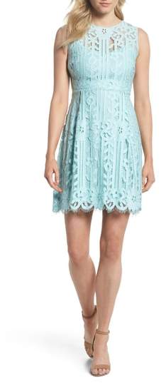 Sleeveless Lace Dress