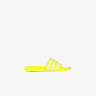 adidas duramo slide yellow