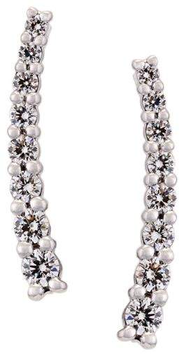 Alinka 18kt 'Dasha' Weißgoldohrringe mit Diamanten