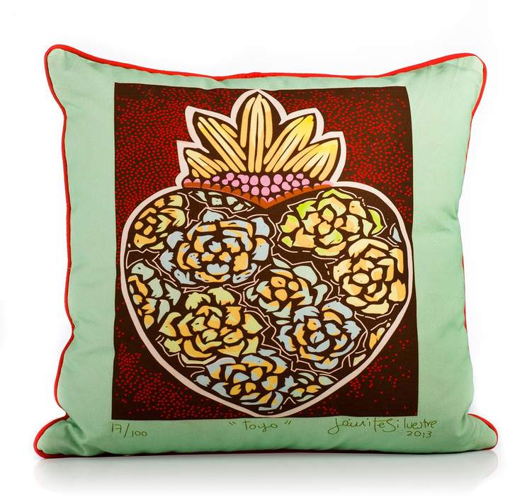 Buy Corazon De Rosas Pillow - 18 x 18!