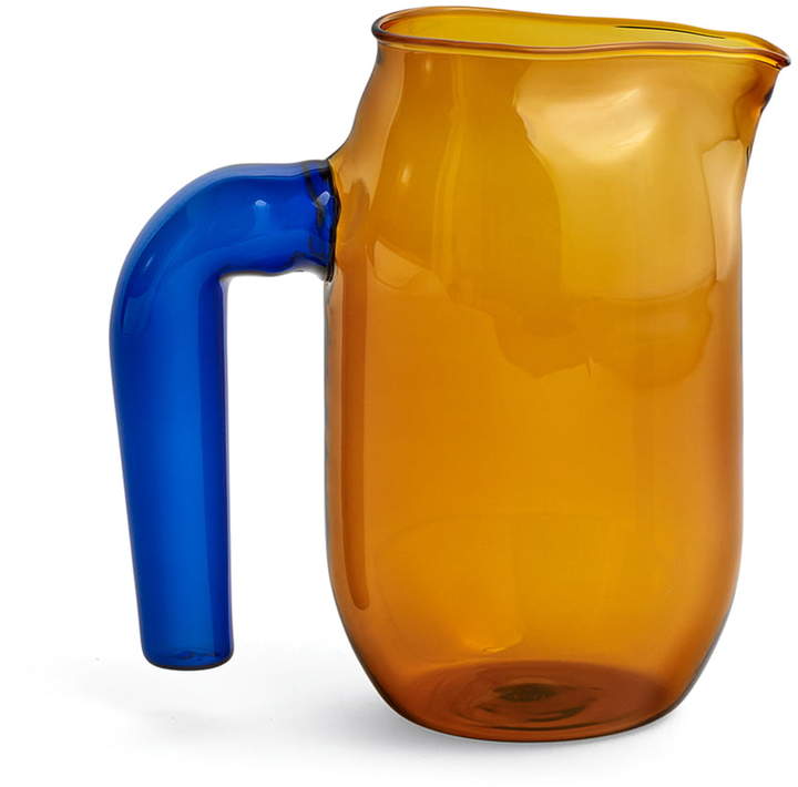 Hay - Glaskrug small, H 16,5 cm, bernstein