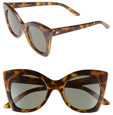 Women's Le Specs 'Savanna' 51Mm Sunglasses - Tort