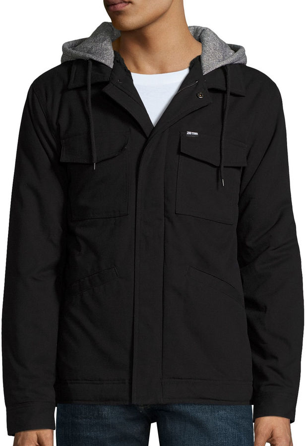 Zoo York Island Long-Sleeve Hooded Jacket - ShopStyle Outerwear