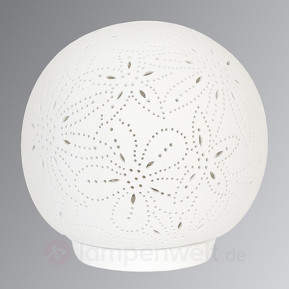 Kugelförmige Keramik-Tischleuchte Benne