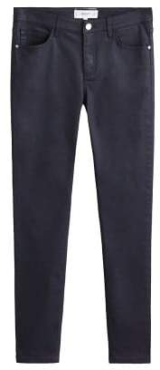 MANGO Waxed skinny Belle jeans