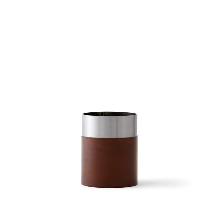 &tradition - True Colour Vase LP4, Braun / Stahl