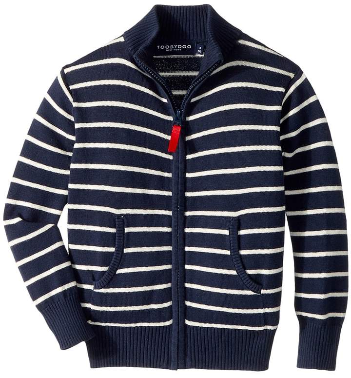 The Classic Stripe Zip Sweater (Infant/Toddler/Little Kids/Big Kids)