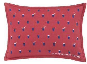 Southern Tide Skipjack Chino Happy Hour Accent Pillow