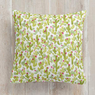 Prickly Pear Cacti Square Pillow