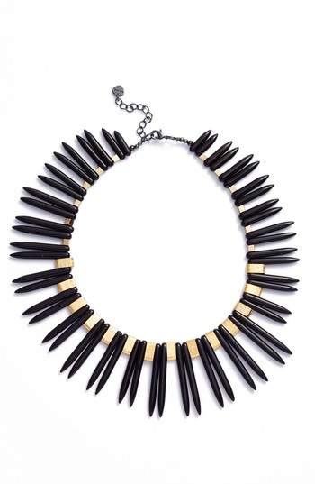 Nakamol Design Double Spike Statement Necklace