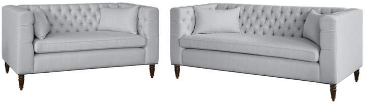 Maison Belfort Polstergarnitur Sherbrooke (3-2) Strukturstoff