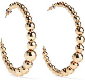 Gold-Tone Bead Earrings
