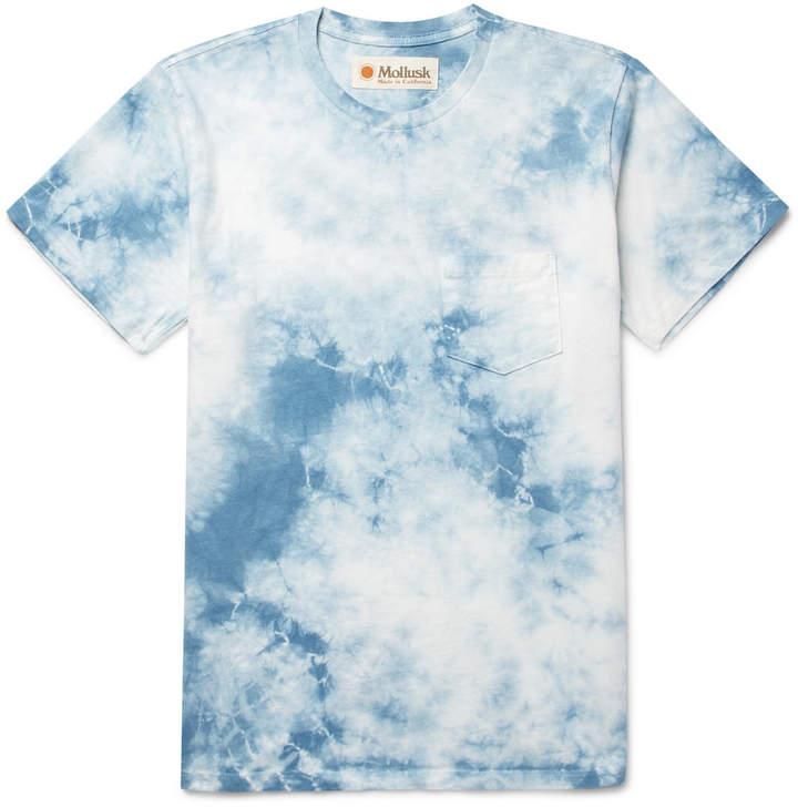 Mollusk Tie-Dyed Cotton-Jersey T-Shirt