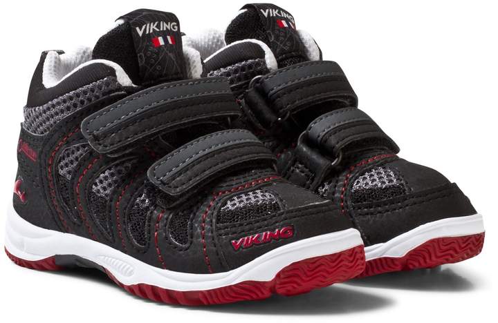Black and Red Cascade Ii Mid Gtx Trainers