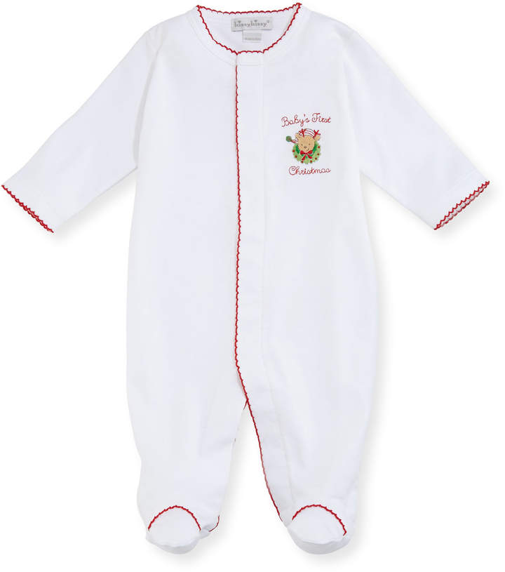 Baby's First Christmas Footie Playsuit, Size 0-9 Months