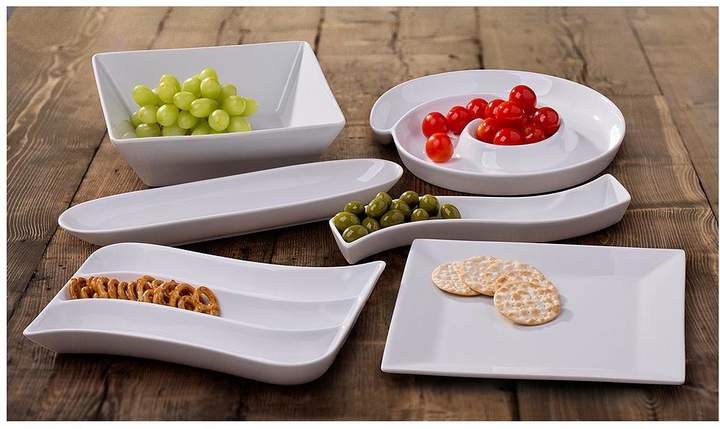 WATERSIDE 6-Piece Party Snack Serving Set