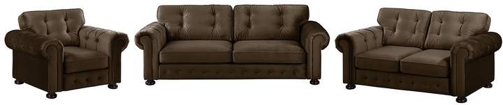 reconcept Polstergarnitur Marau (3-2-1) Samt