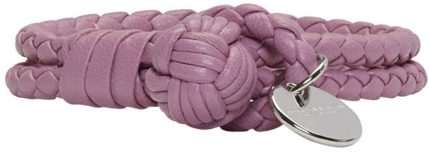 Purple Intrecciato Knot Bracelet