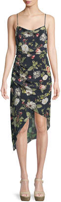 Alice + Olivia REENA DRAPE FT OPEN BK DRESS Alice + Olivia REENA DRAPE FT OPEN BK DRESS