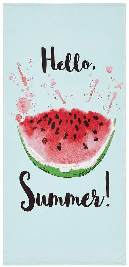 Catherine Lansfield Watermelon Beach Towel