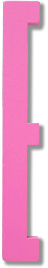 Design Letters - Wooden Letters Indoor E, Pink