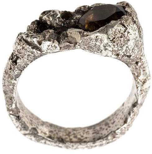 Tobias Wistisen Silberring mit Quartz