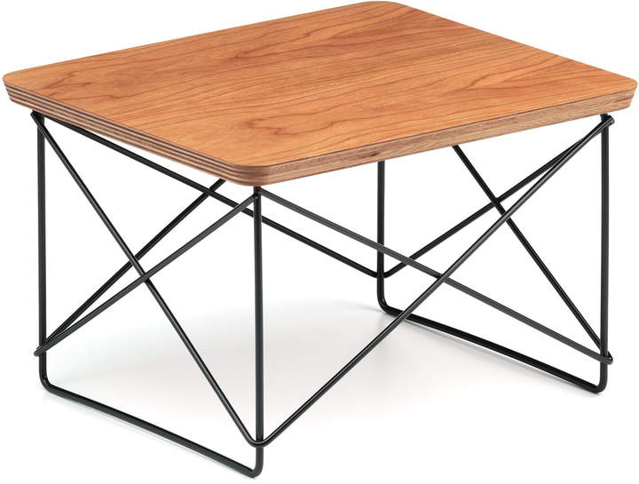 Eames Occasional Table LTR, kirschbaum / basic dark
