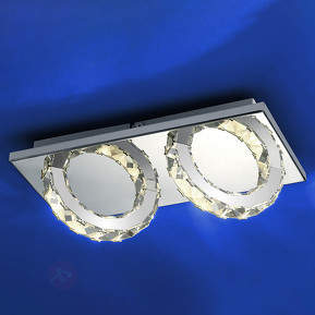 Funkelnde LED-Deckenleuchte Cascade