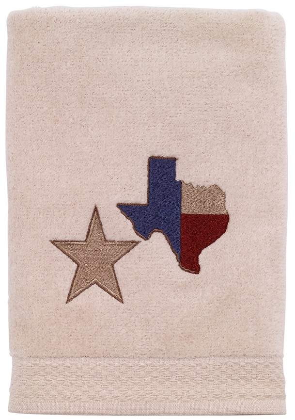 Home Sweet Texas Embroidered Hand Towel