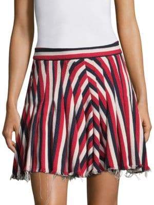 MAGGIE MARILYN My Darling Striped Mini Skirt