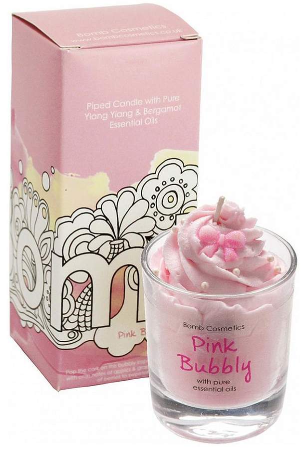 Bomb Cosmetics Pink Bubbly Candle