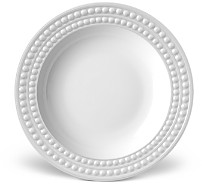 Perlee White Soup Plate