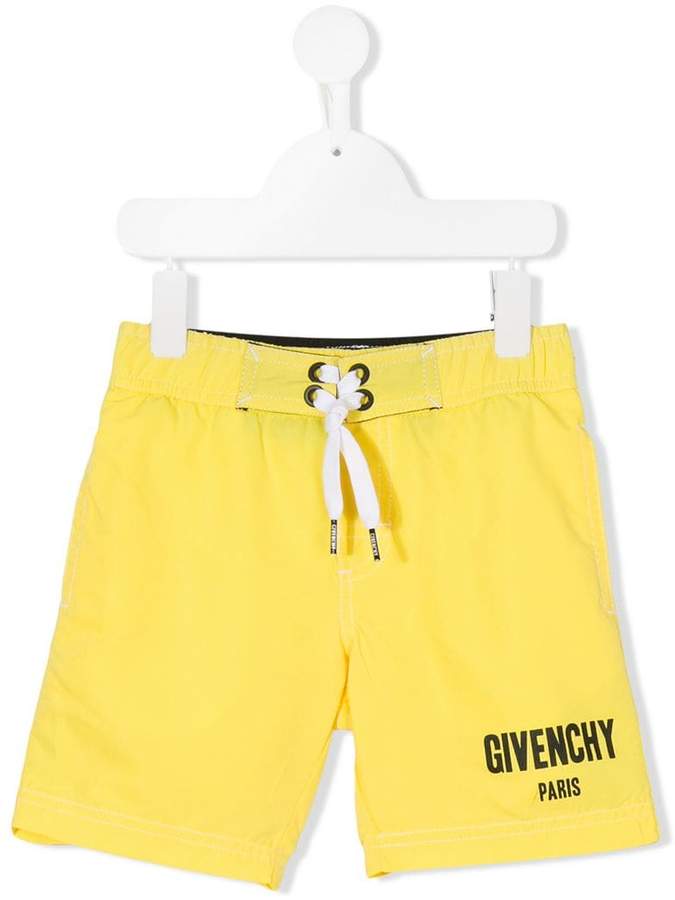 Givenchy Kids logo detail swim shorts