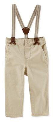 Expedition Suspender Pants in Khaki
