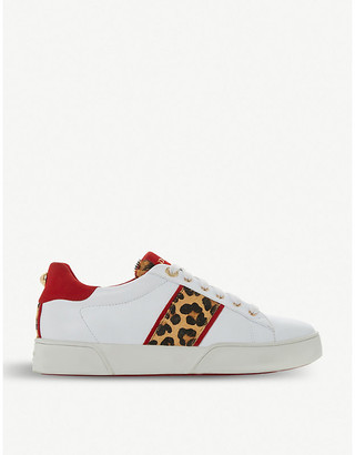 leopard print trainers
