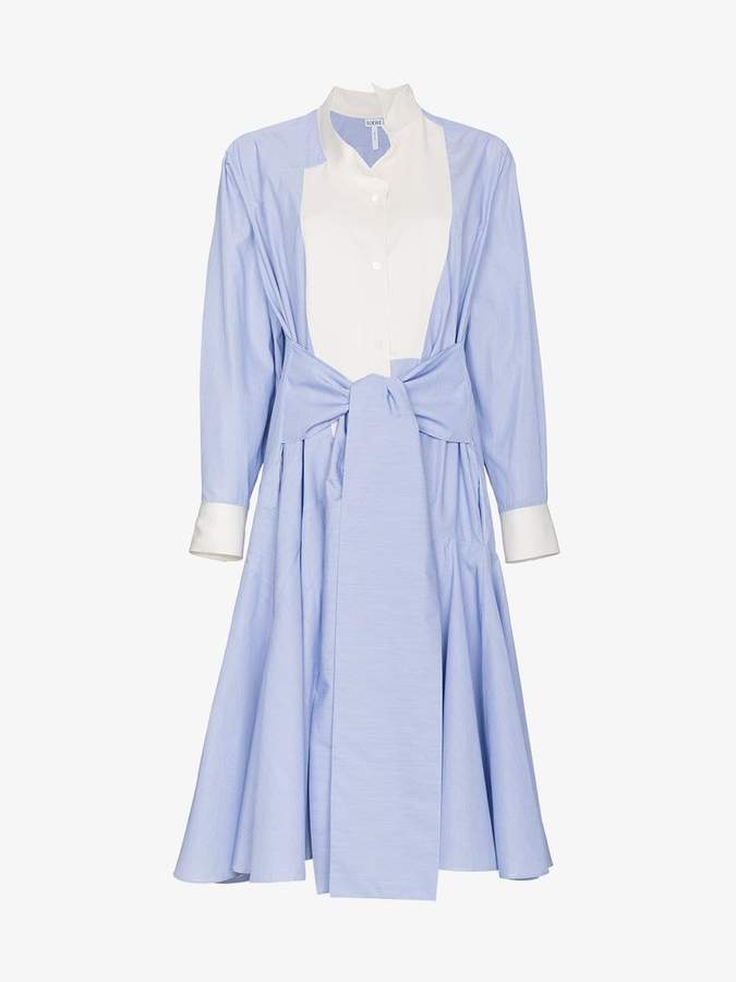 Cotton Poplin Shirt Dress