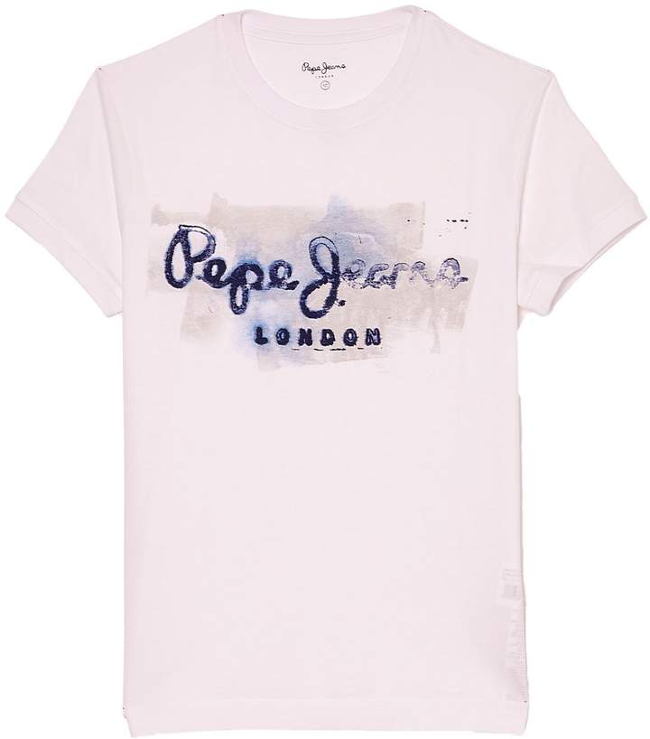 Pepe Jeans London Golders JK - Kurzärmeliges T-Shirt - weiß