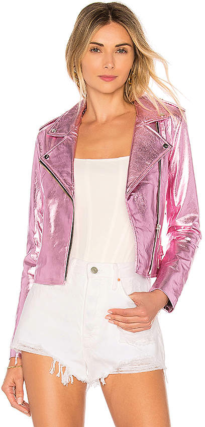 The Mighty Company Lecce the Biker Crop Jacket